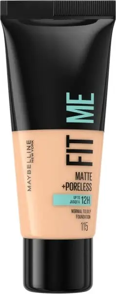 Krem pudër Maybelline Fit Me Matte+Poreless, no.102, 30ml