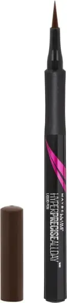 Eyeliner për femra Maybelline Hyper Precise All Day kafe, 1 copë