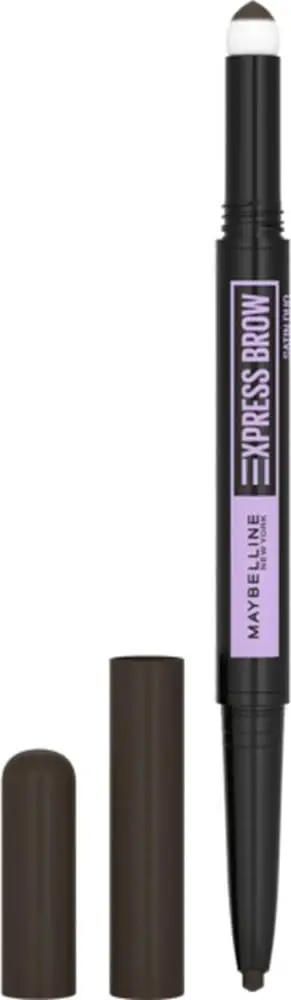 Laps vetullash Maybelline Express Brow Satin Duo 05 Black Brown, dyanshëm, 0.71g
