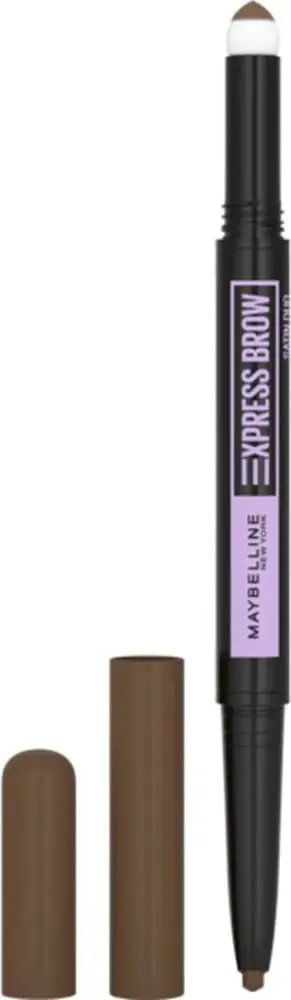 Laps vetullash Maybelline Express Brow Satin Duo, 0.71g, 025 Brunette, kafe e errët