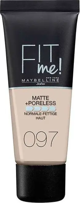 Fondatinë Maybelline Fit Me Matte & Poreless për femra 097 Natural Porcelain 30ml