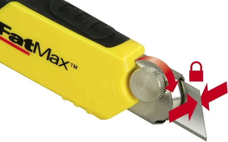 Cutter Stanley FatMax 18mm, zi/verdhe - 4