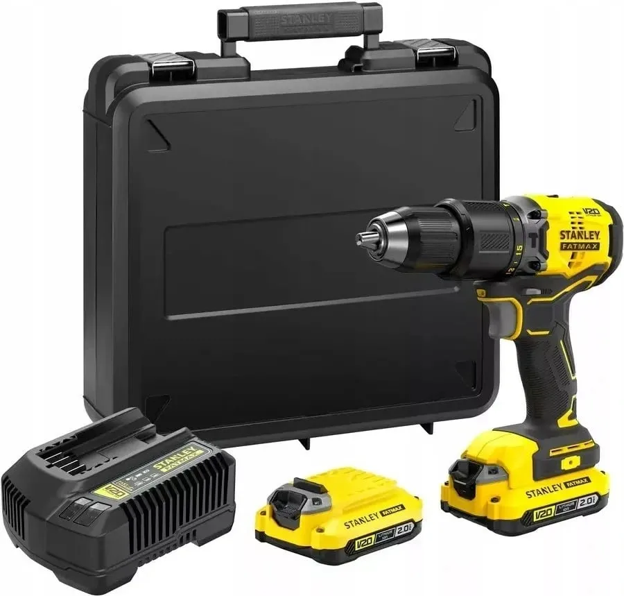 Makineri goditëse/vidash STANLEY SFMCD715D2K, 18V, 2x2Ah, e verdhë/zezë - 2