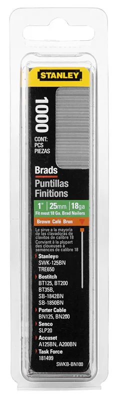 Kunja për stapler Stanley J Type, 1000 copë, 530 mm, të argjendta - 1