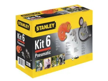 Set Veglash Pneumatike STANLEY, 6 copë