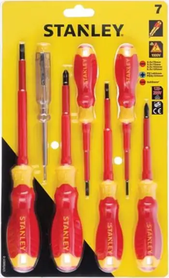 Set kaçavida me izolim Stanley, 7 copë, të kuqe