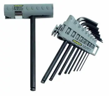 Set çelësash Stanley hex, 1.5-10mm, 9 copë