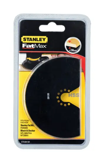 Sharrë segmenti Stanley STA26120 për makinën lëkundëse FatMax, 100mm