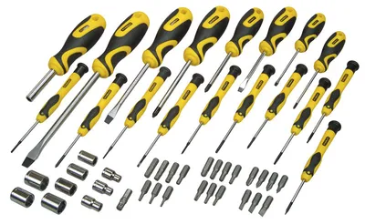 Set kaçavidash të sheshta Stanley Precision Phillips (STHT0-70886), 49 copë - 1