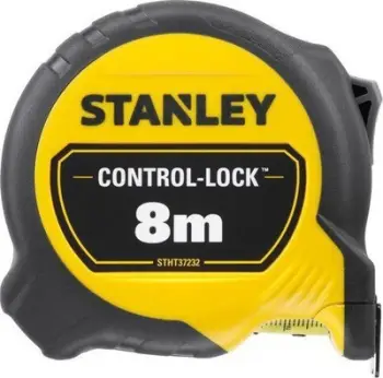 Metër Stanley Control-Lock STHT37232-0, 8m, 25mm, i verdhë