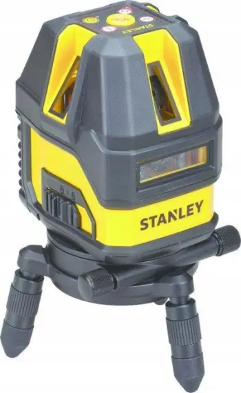 Paisje matëse Stanley lazer Multi-line 4V1H, 10m, i kuq