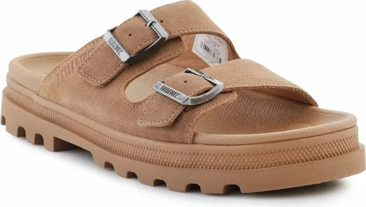 Flip-flopa Palladium unisex, kafe - 1