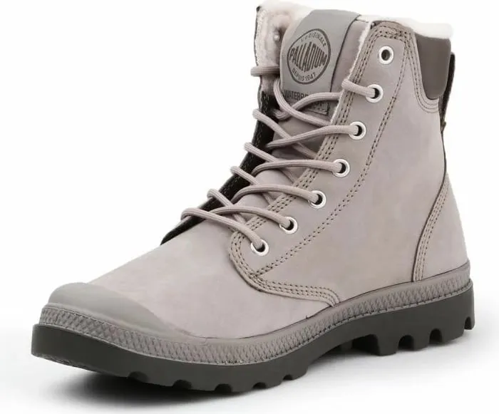 Çizme Palladium për femra, gri - 3