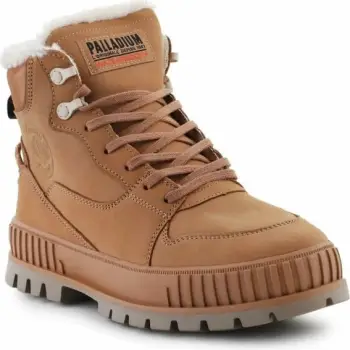 Çizme Palladium Sport WPS për meshkuj dhe femra, ngjyrë kafe
