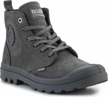 Këpucë Palladium Pampa HI Zip Nbk për meshkuj dhe femra, gri