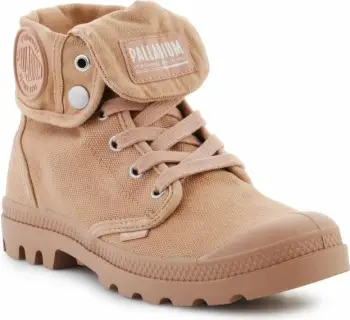 Këpucë Palladium Pampa për femra, ngjyrë kafe