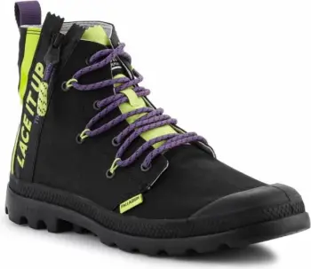 Këpucë për meshkuj Palladium, Pampa Lite Lace It M, të zeza