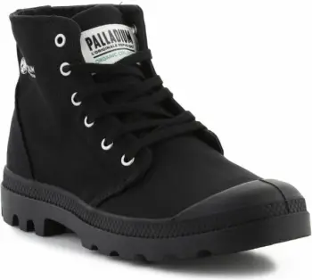 Atlete Palladium Hi Organic II U për meshkuj dhe femra, të zeza