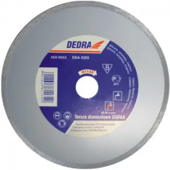 Disk prerës me teh diamanti Dedra H1134E, 180mm