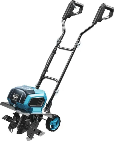 Rotavator Dedra Brushless, 2x18V, pa furça, i kuq - 1