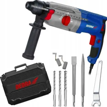 Çekiç elektrik Dedra DED7852, 1050W, 3.6J, gri