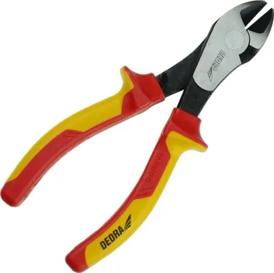Gërshërë anësore Dedra VDE, 180mm, dorezë ergonomike - 1