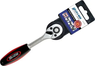 Çelës Dedra 1/4", 72T, CRV 6140, i zi / i argjendtë - 1