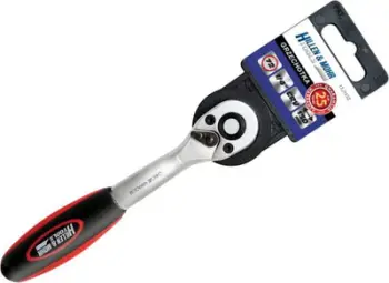 Çelës Dedra 1/4"", 72T, CRV 6140, i zi / i argjendtë