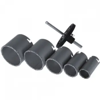 Set sharrë me vrima Dedra, 33, 43, 53, 67, 73 mm