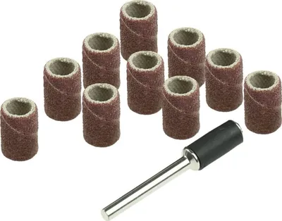 Rrip lëmimi Dedra, 6.3mm, K60 K120, set 11 copë - 1