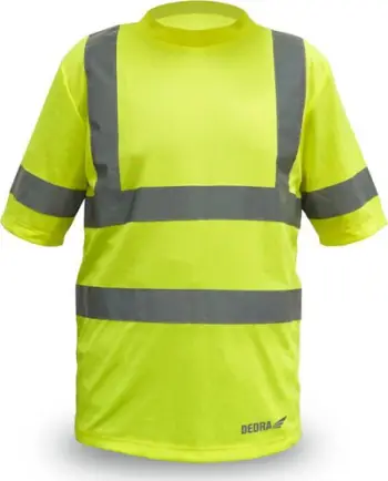 Maicë reflektuese për meshkuj Dedra (BH81T1-XL), XL, e verdhë