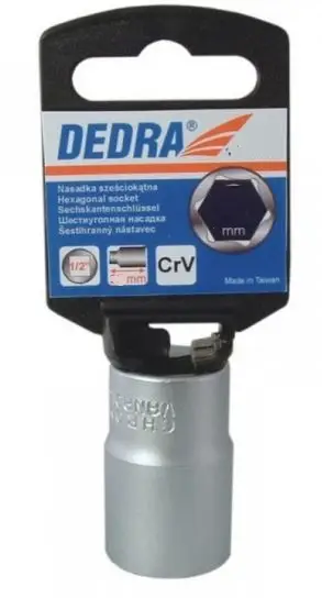 Çelës Dedra 6-këndësh, 1/2", 9mm