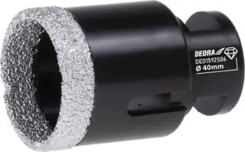 Korë shpuse diamanti Dedra DED1592S06, 6mm, M14, e zezë