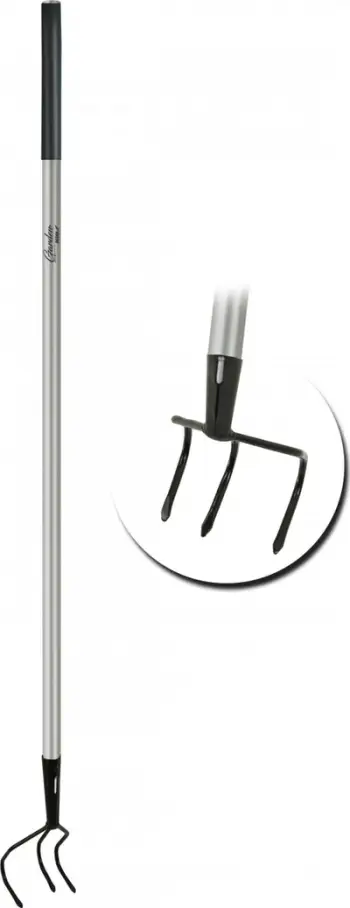 Trident kopshti Dedra Garden, dorezë metalike, gjatësi 128cm