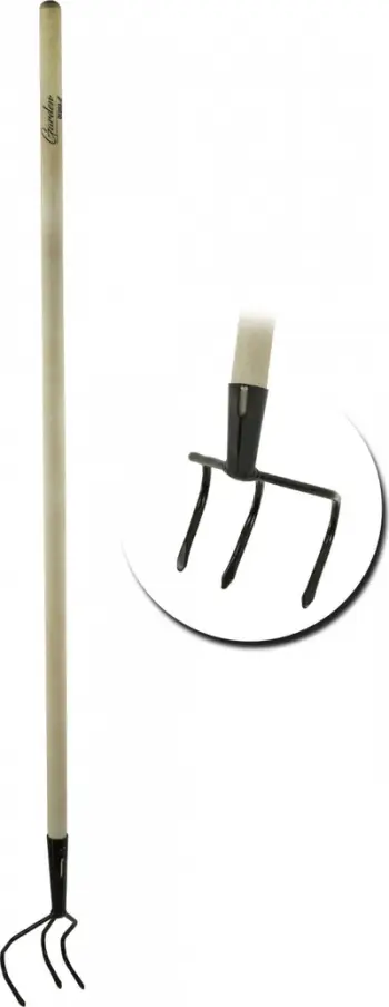 Trident kopshti Dedra Garden L-1100, dorezë e gjatë, metalik