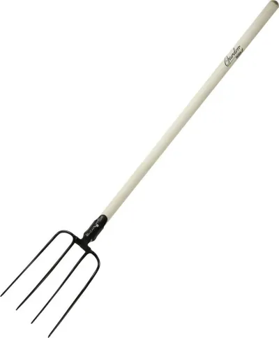 Grepa kopshti Dedra, 4 dhëmbë, dorezë druri 130cm - 1