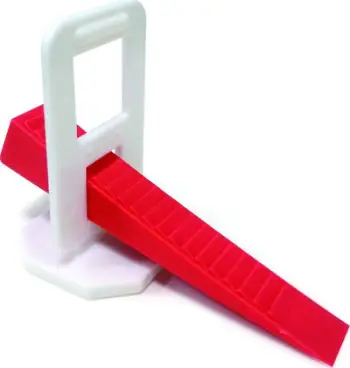 Set nivelues pllakash Dedra Tile Leveling, 50 klipa, 50 kunja