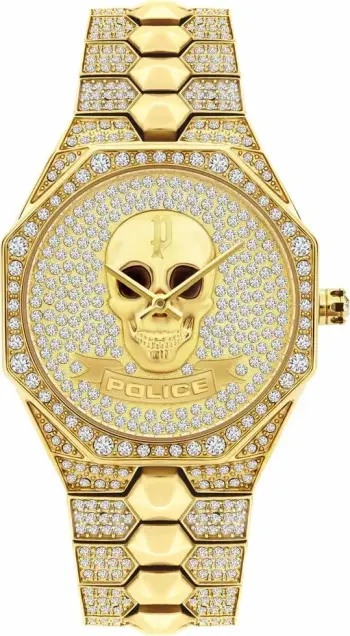 Orë dore për femra Police Montaria PL.16027BSG , 36mm, e artë