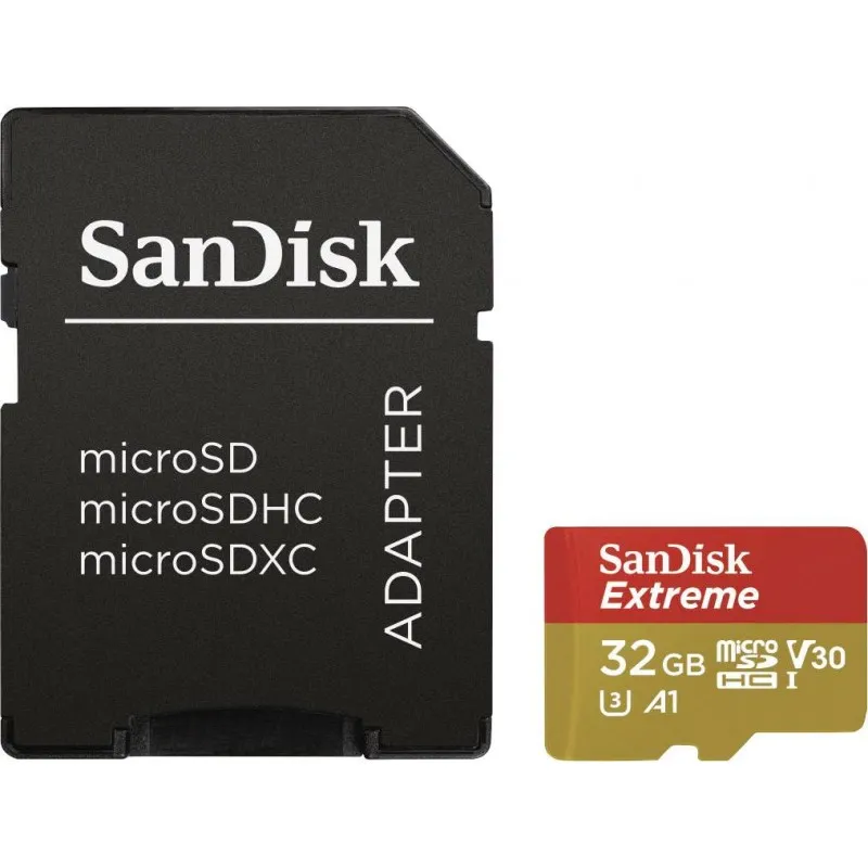 SanDisk Extreme MicroSD 32GB - 3