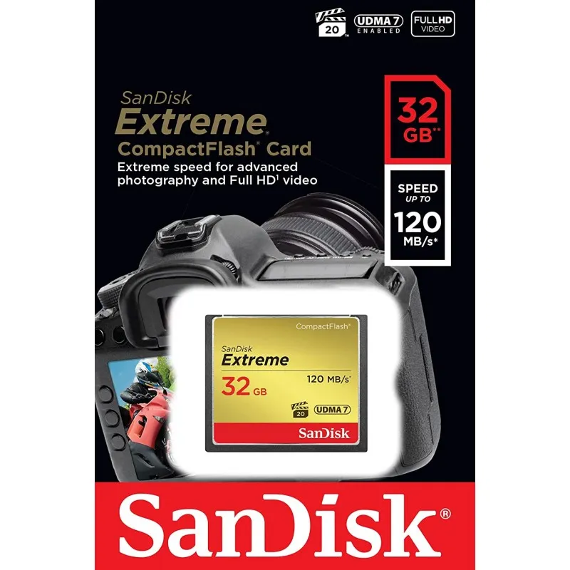 SanDisk Extreme CF 32GB 120MB/s - 2