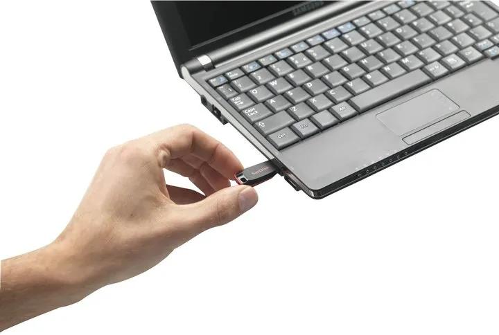 USB SanDisk Cruzer Blade, 32 Gb, e zezë - kuqe - 6