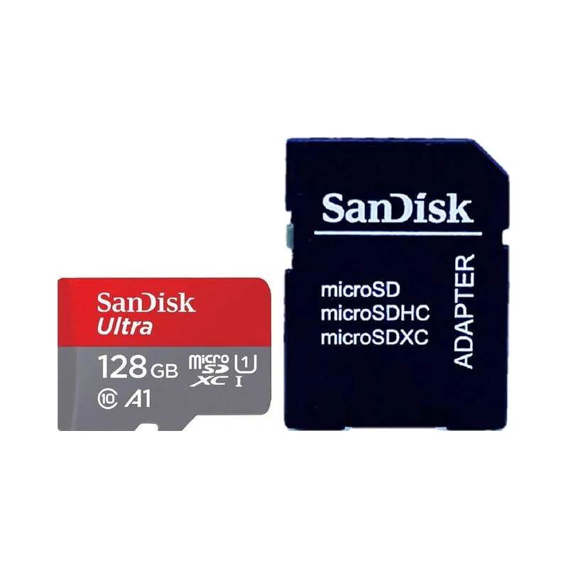 SanDisk Ultra MicroSD+SD Adapter 128GB - 1