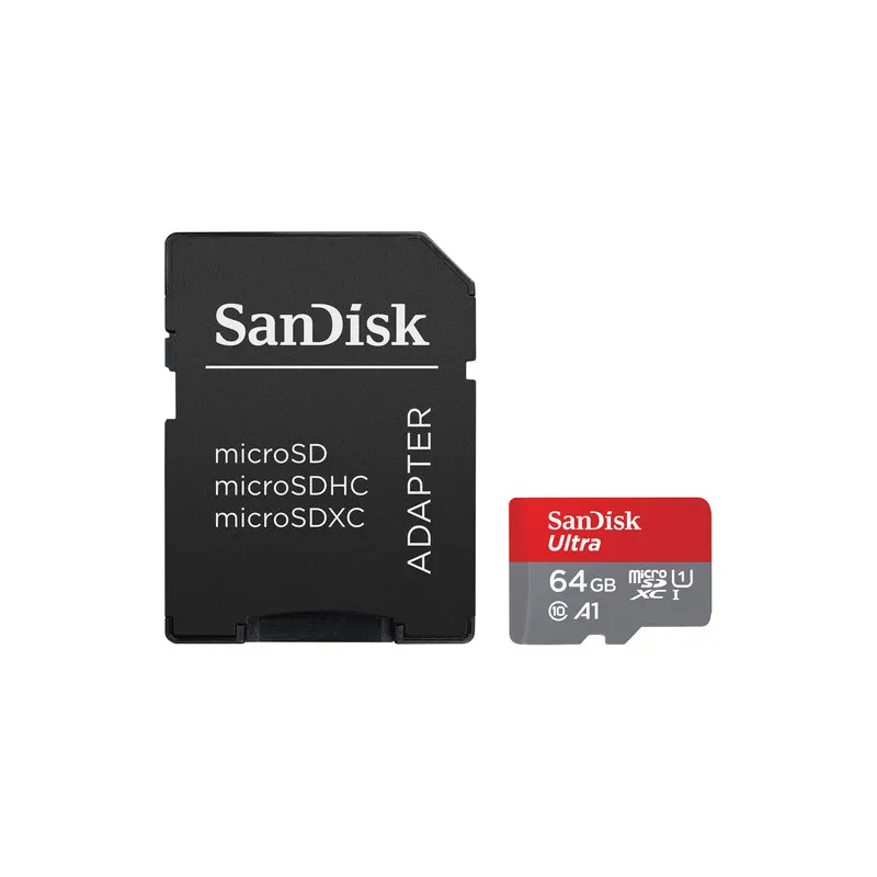 SanDisk Ultra MicroSD+SD Adapter 64GB - 3
