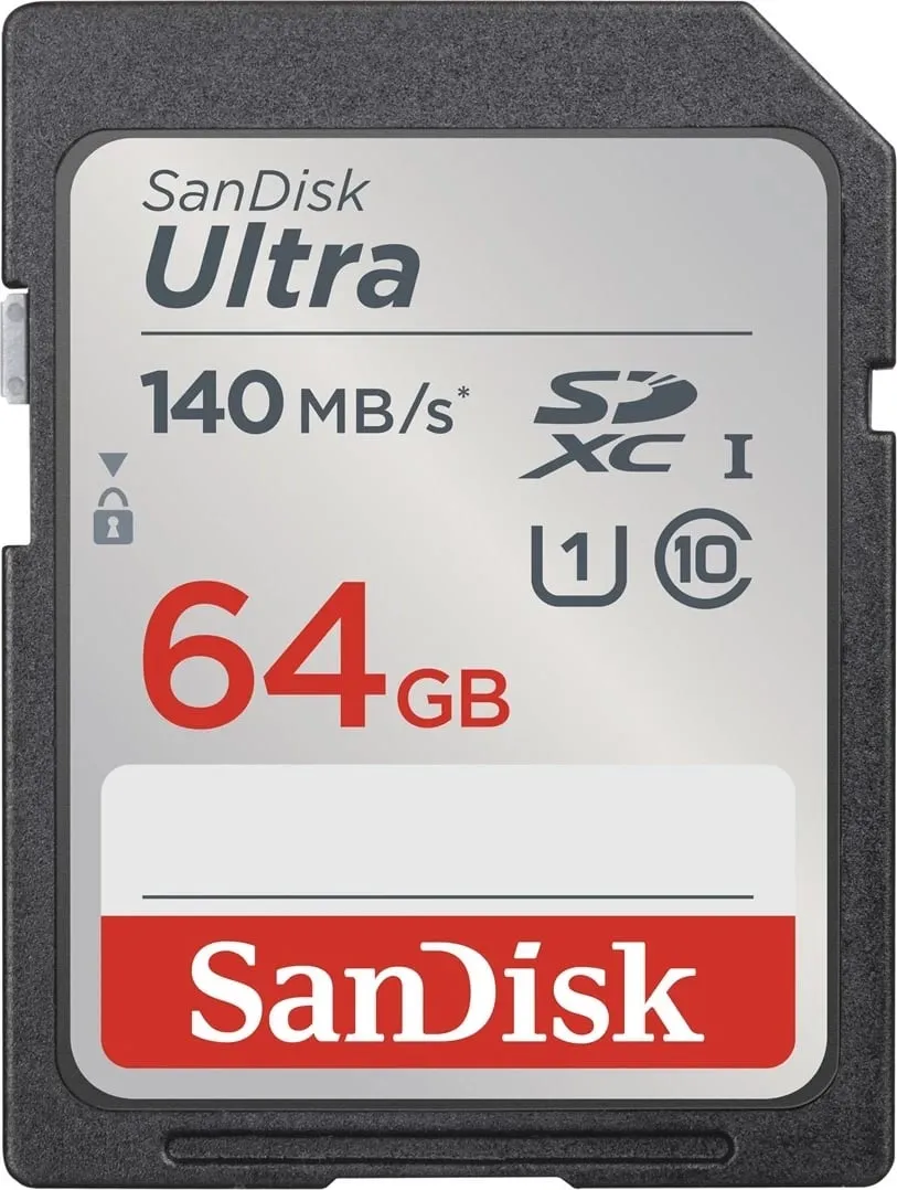 SanDisk Ultra SD 64GB 140MB/s - 1