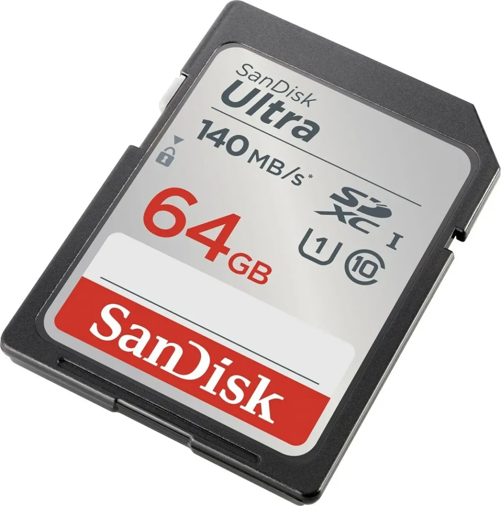 SanDisk Ultra SD 64GB 140MB/s - 2