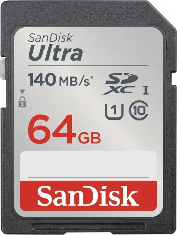 SanDisk Ultra SD 64GB 140MB/s