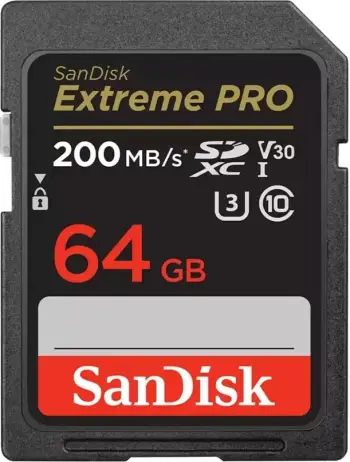 SanDisk Extreme PRO 64GB 200MB/s