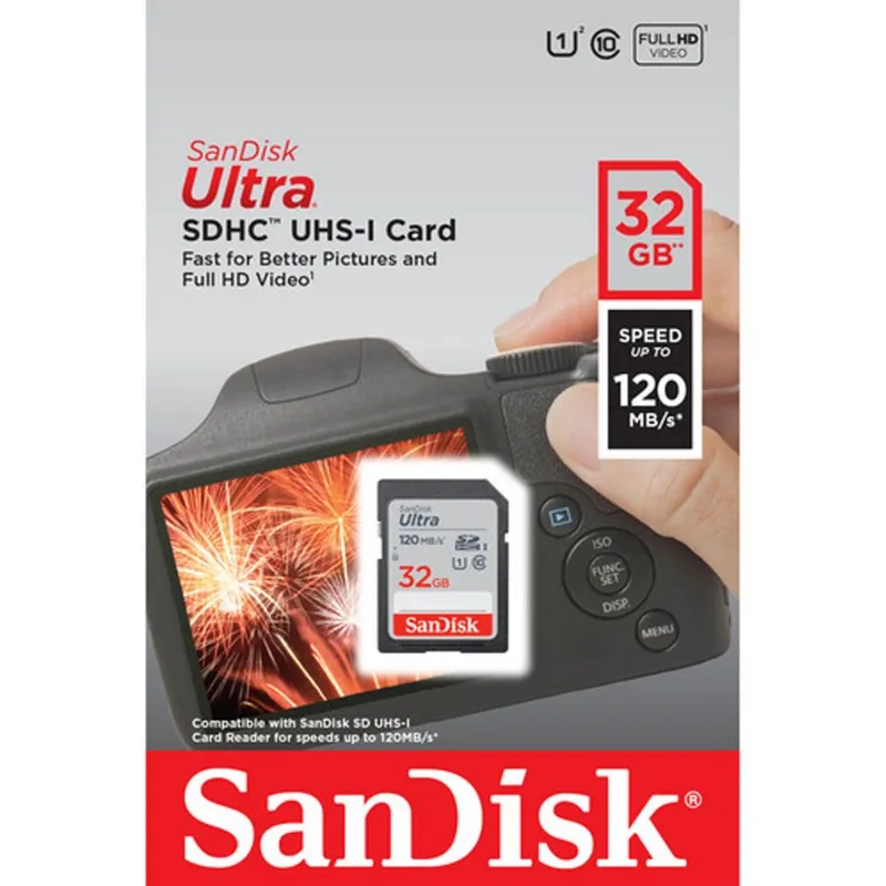 SanDisk Ultra SD 32GB 120MB/s - 1