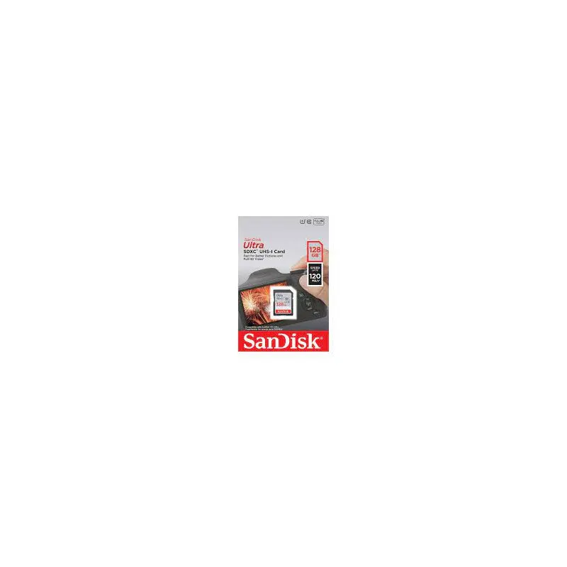 SanDisk Ultra SD 128GB 120MB/s - 1