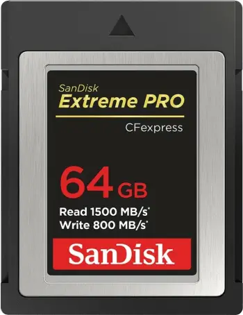 SanDisk Extreme PRO CFexpress 64GB Type-B